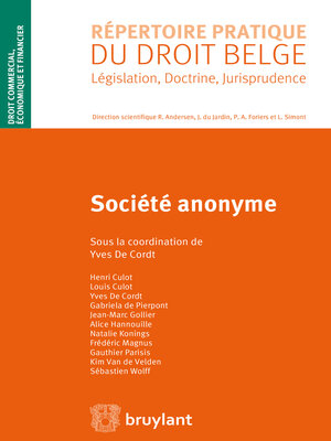 cover image of Société anonyme